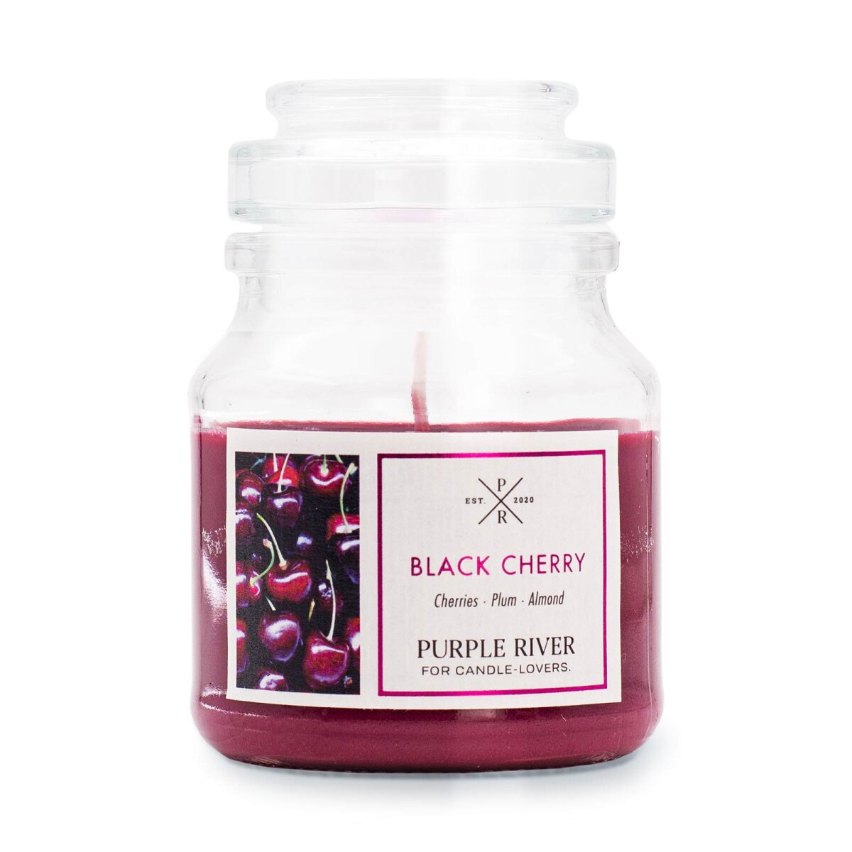 Black Cherry - 113g Purple River Scented Candle