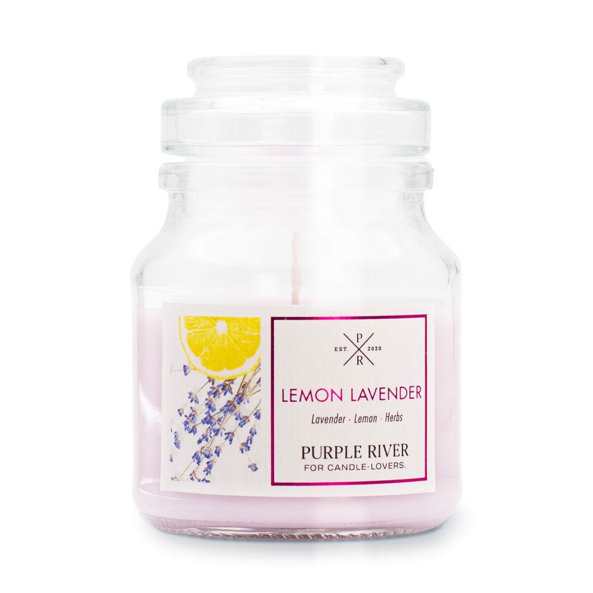 Lemon Verbena - 113g Purple River Scented Candle
