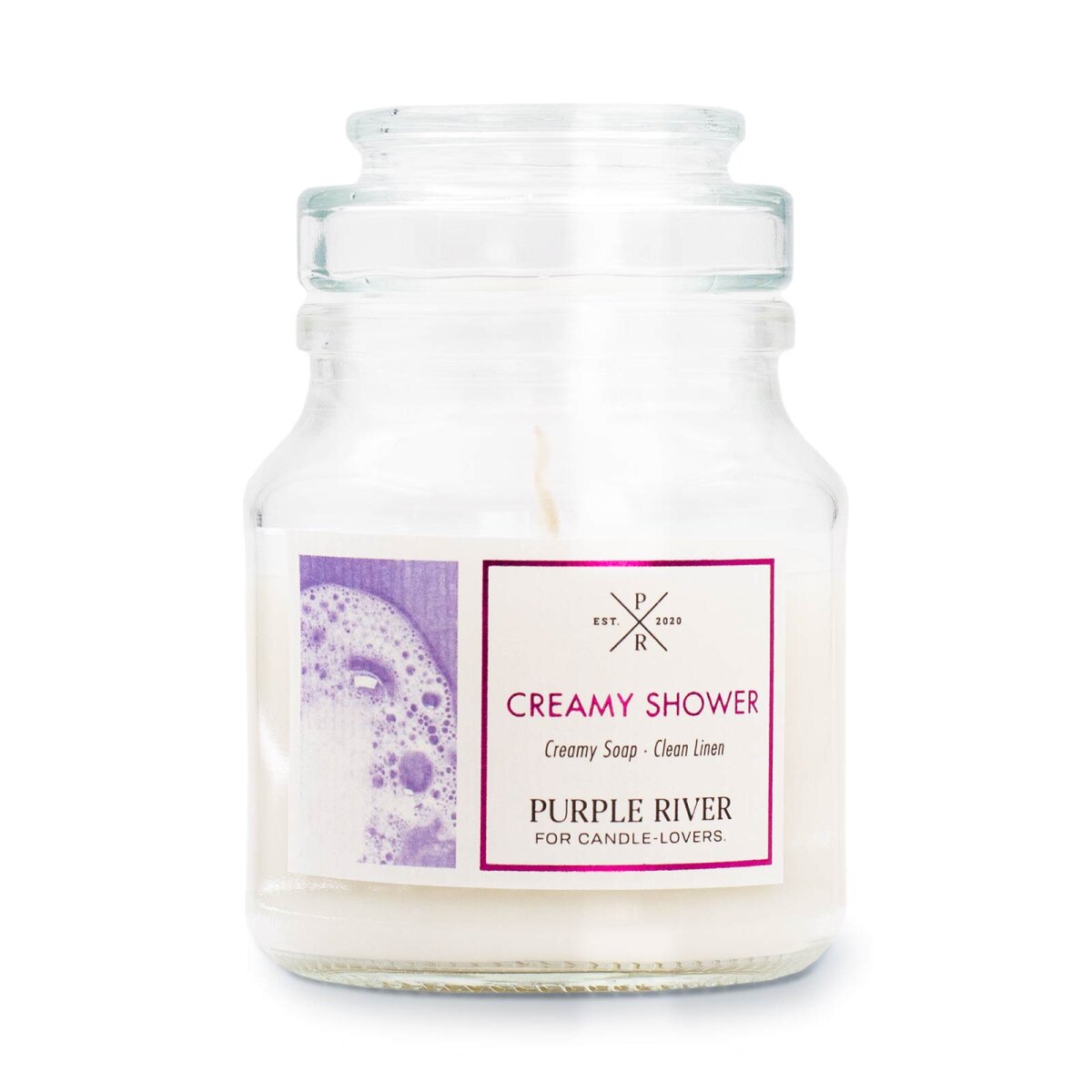 Creamy Shower - 113g Purple River Scented Candle