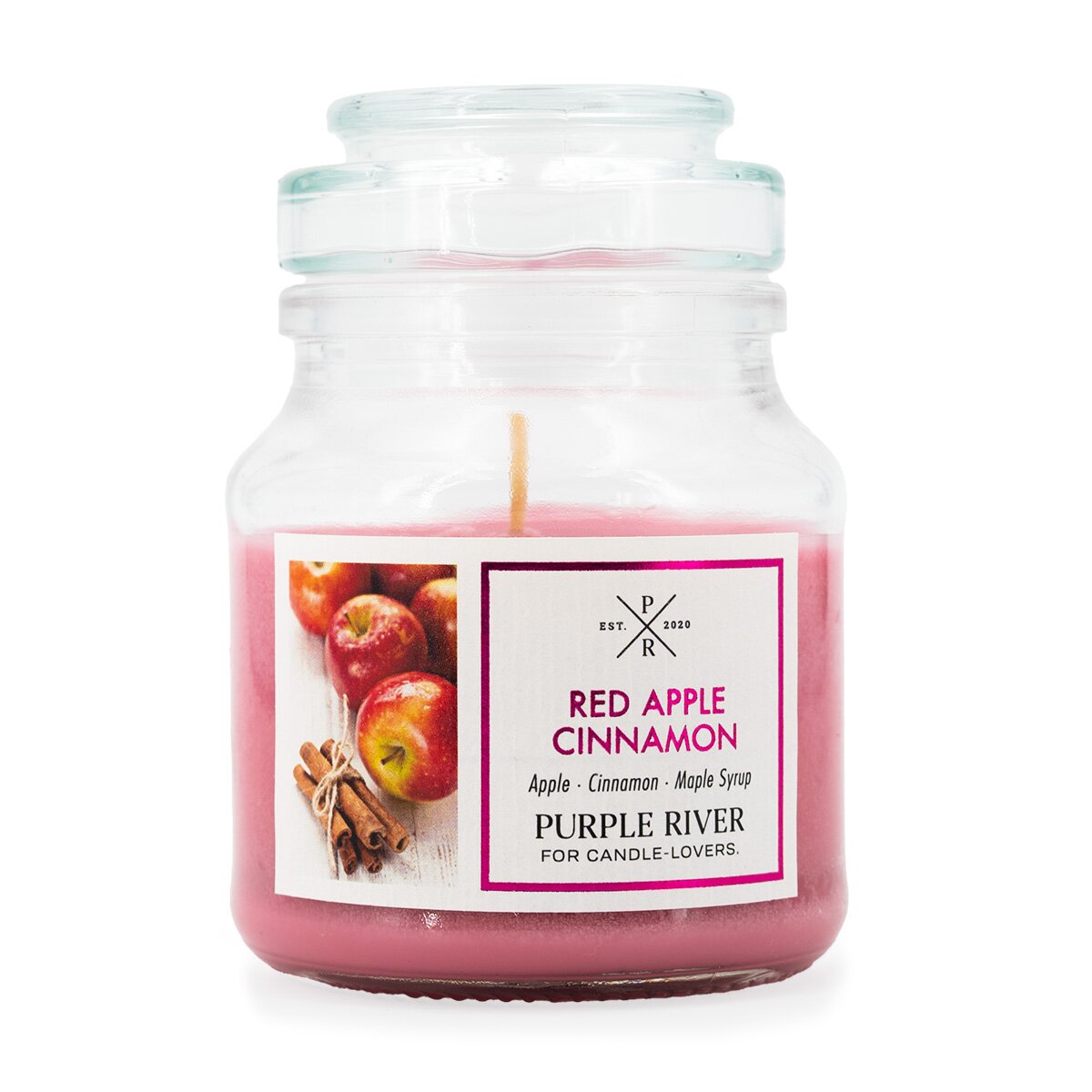 Red Apple Cinnamon - 113g Purple River Scented Candle
