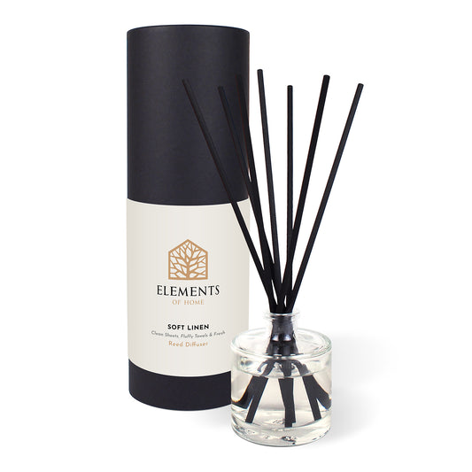 Soft Linen Reed Diffuser | Elements Of Home