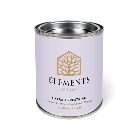 Extraterrestrial Candle In A Tin