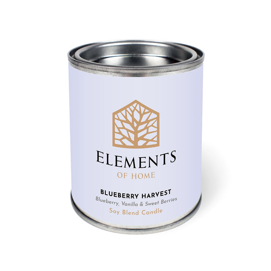Blueberry Harvest Candle In A Tin
