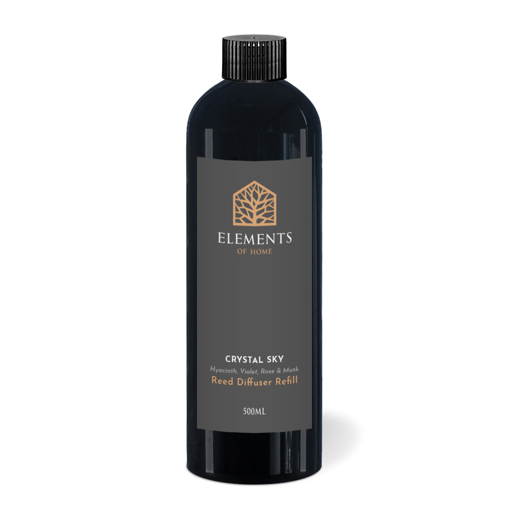 Crystal Sky 500ml Reed Diffuser Refill
