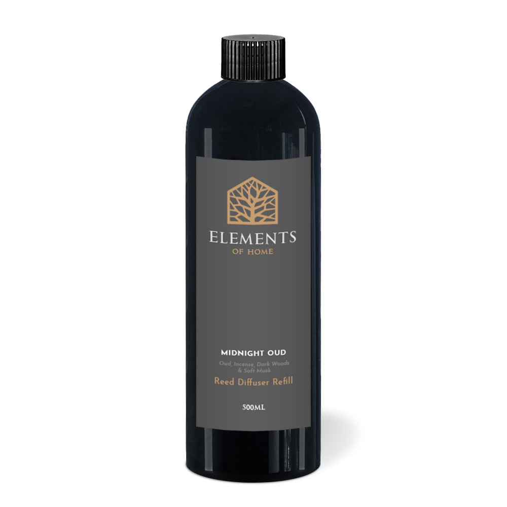Midnight Oud 500ml Reed Diffuser Refill