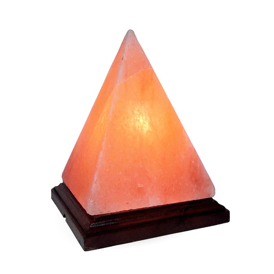 Pyramid Salt Lamp | Elements Of Home