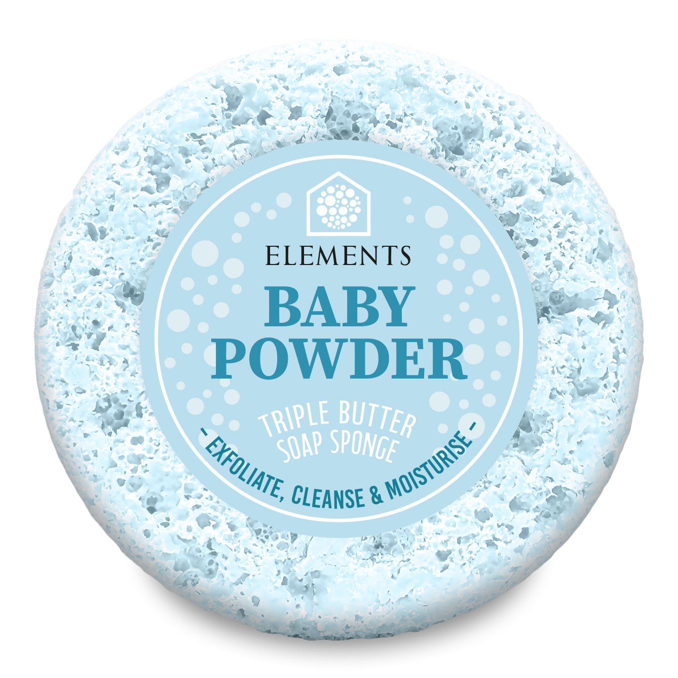 Baby Powder Soap Sponge