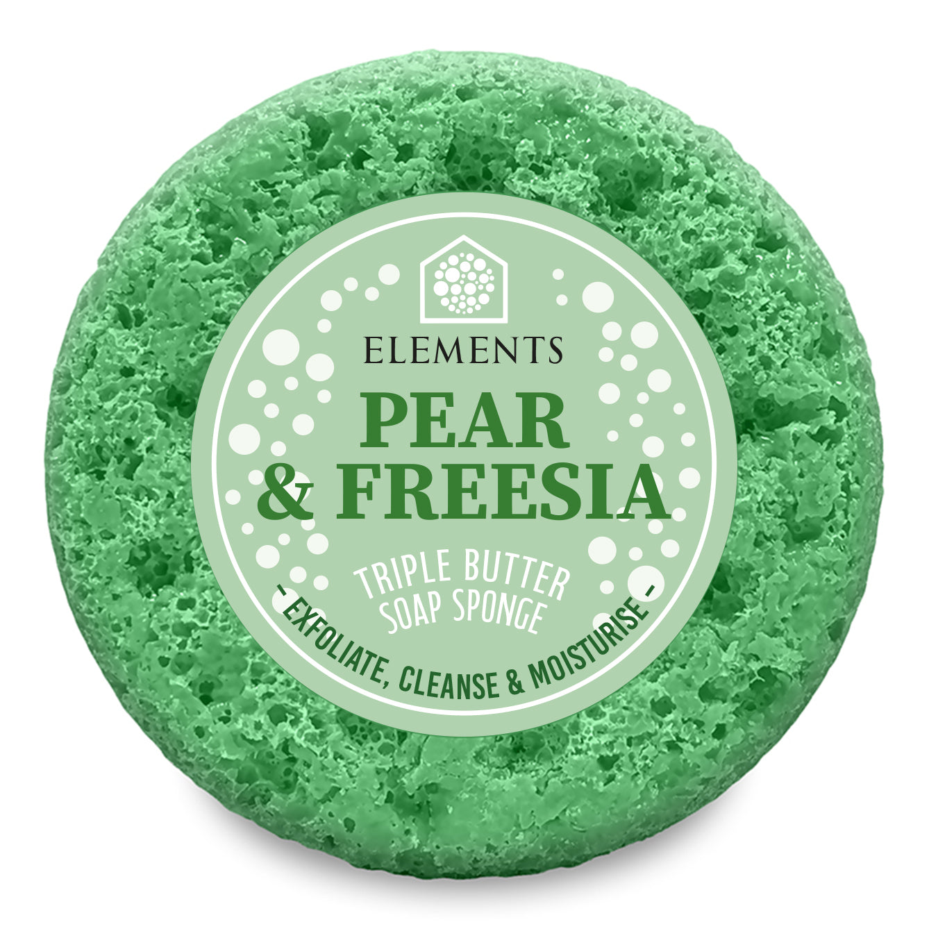 English Pear & Freesia Soap Sponge