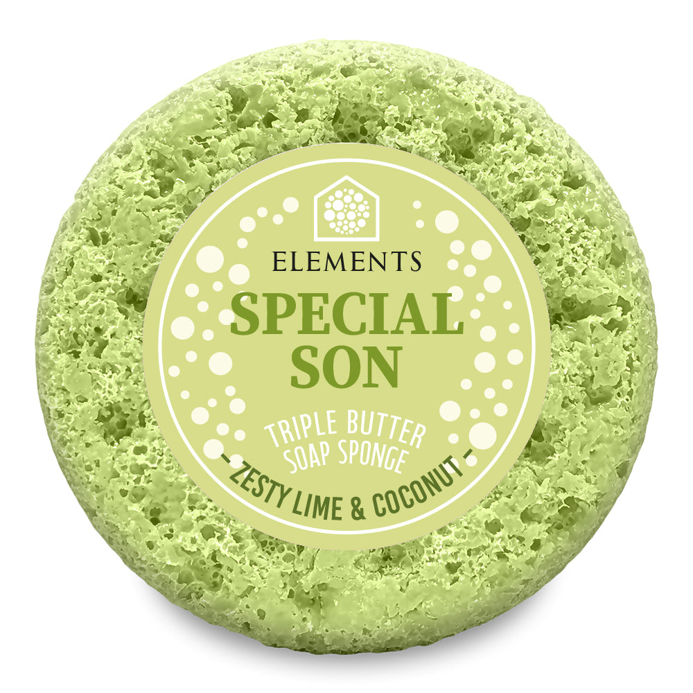 Special Son - Zesty Lime & Coconut Soap Sponge