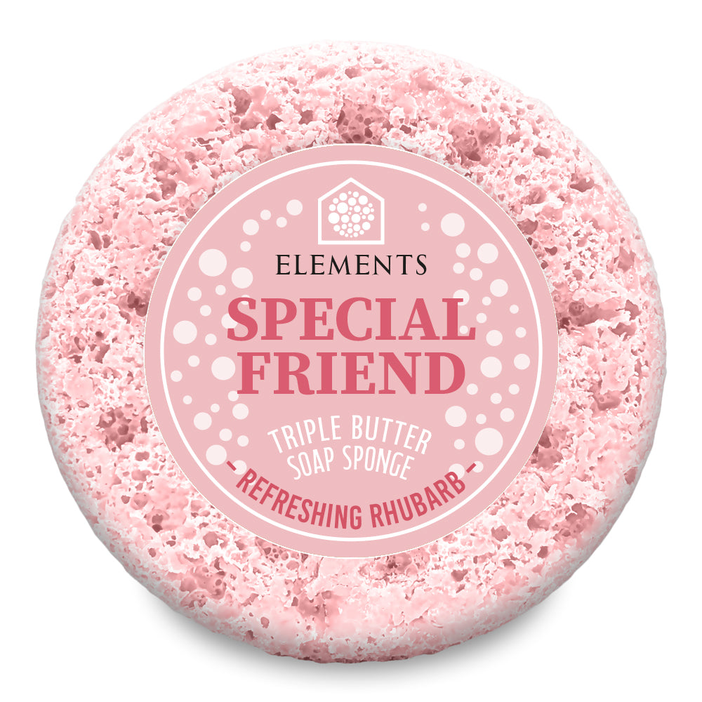 Special Friend - Refreshing Rhubarb Soap Sponge