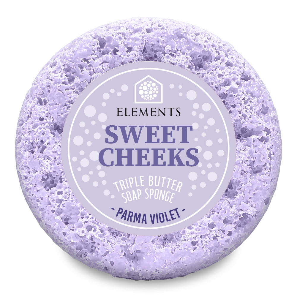 Sweet Cheeks - Parma Violet Soap Sponge