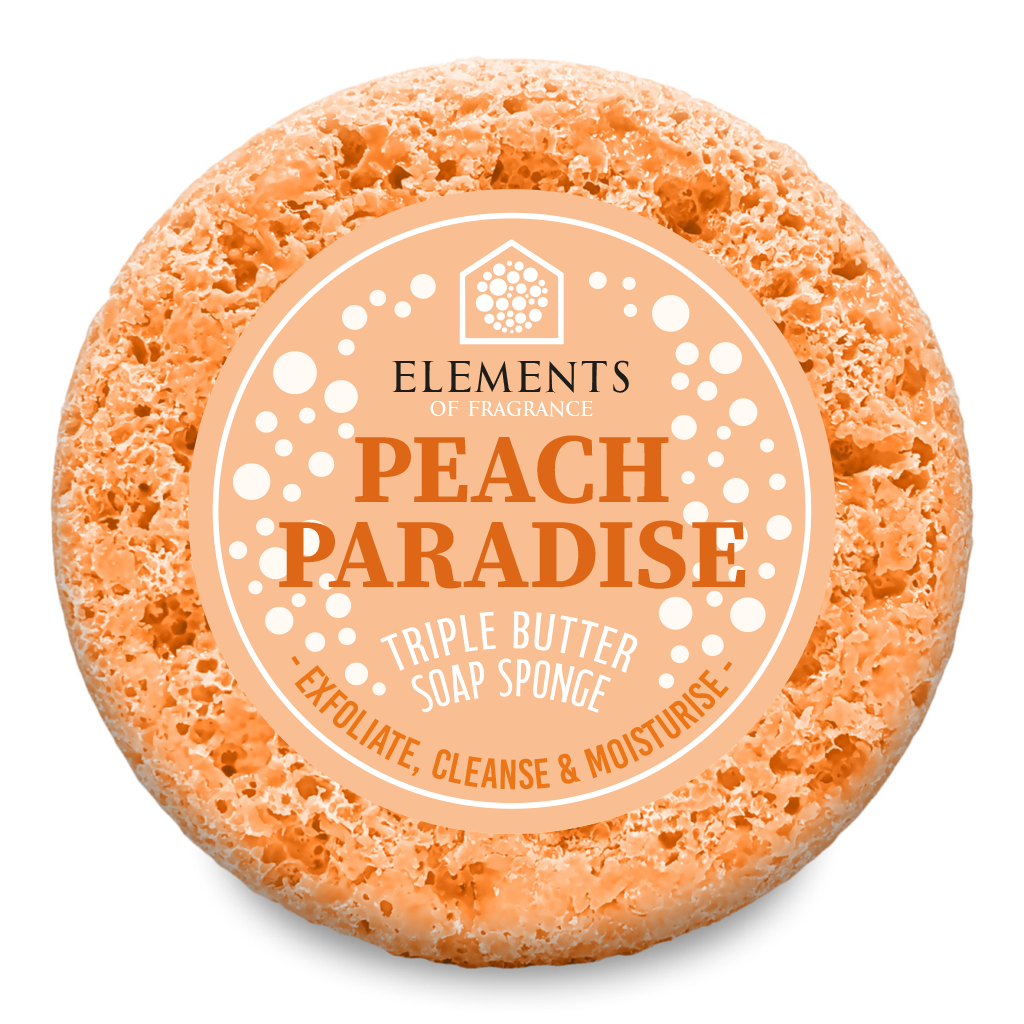 Peach Paradise Soap Sponge