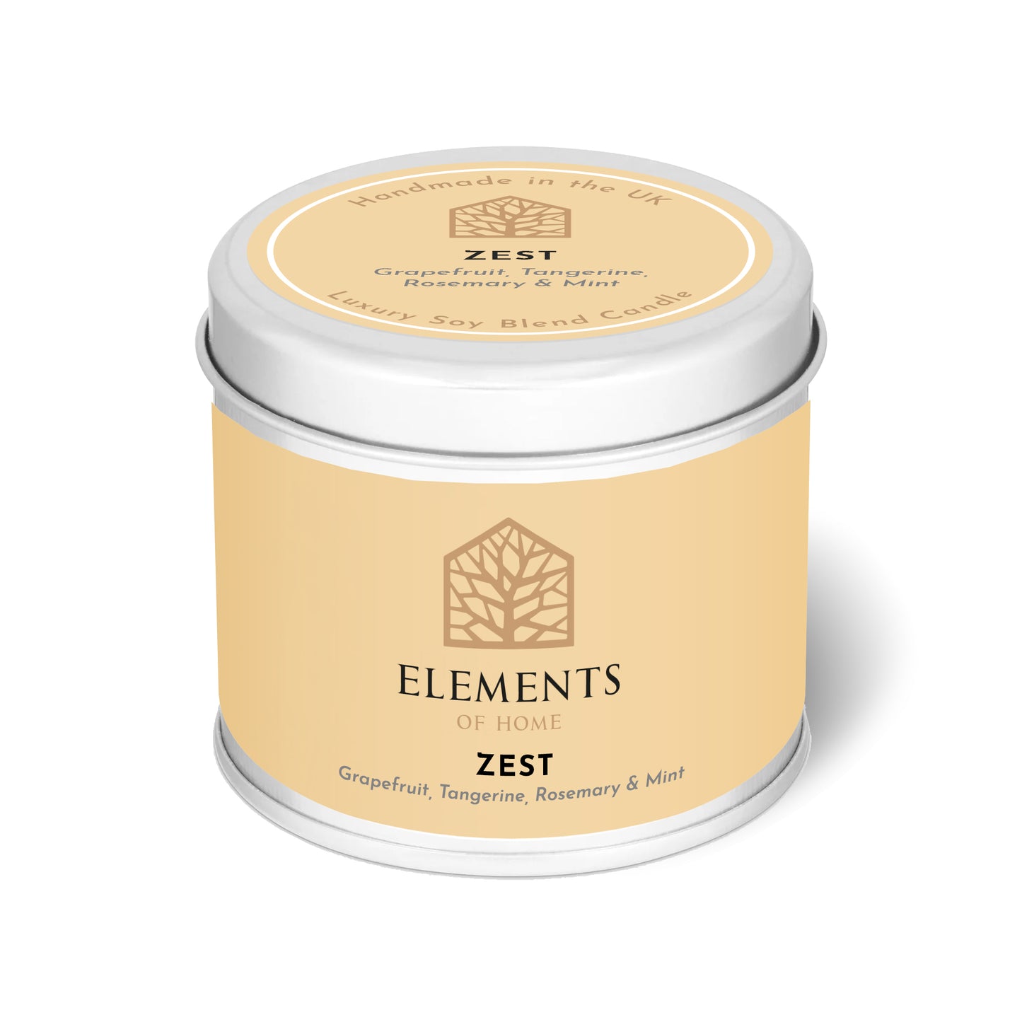 Zest Candle In A Tin 180g