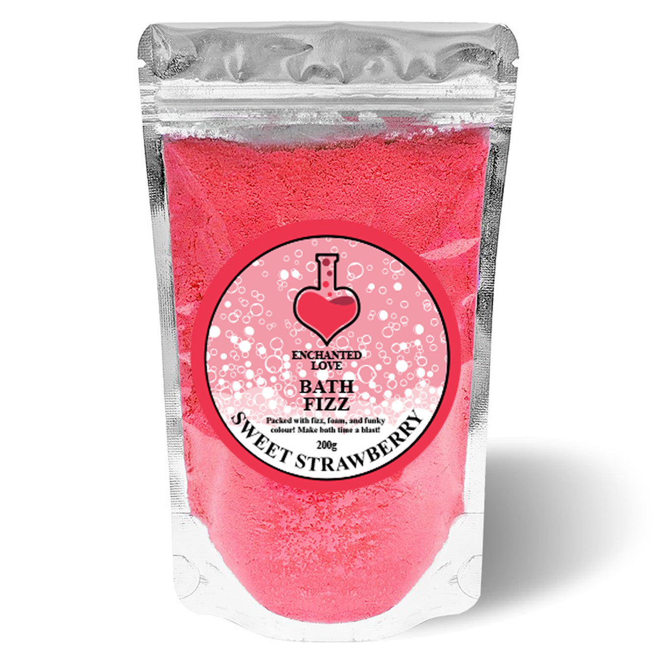 Sweet Strawberry Bath Fizz