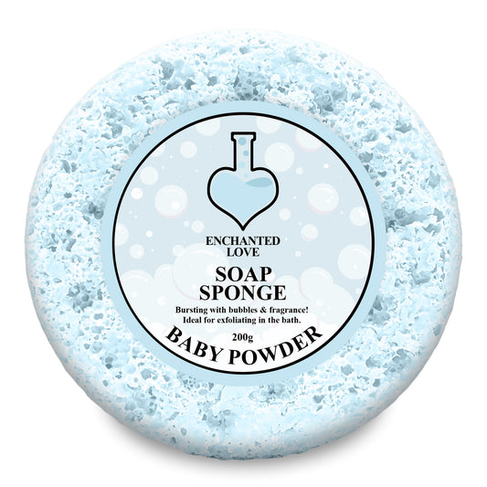 Baby Powder Soap Sponge