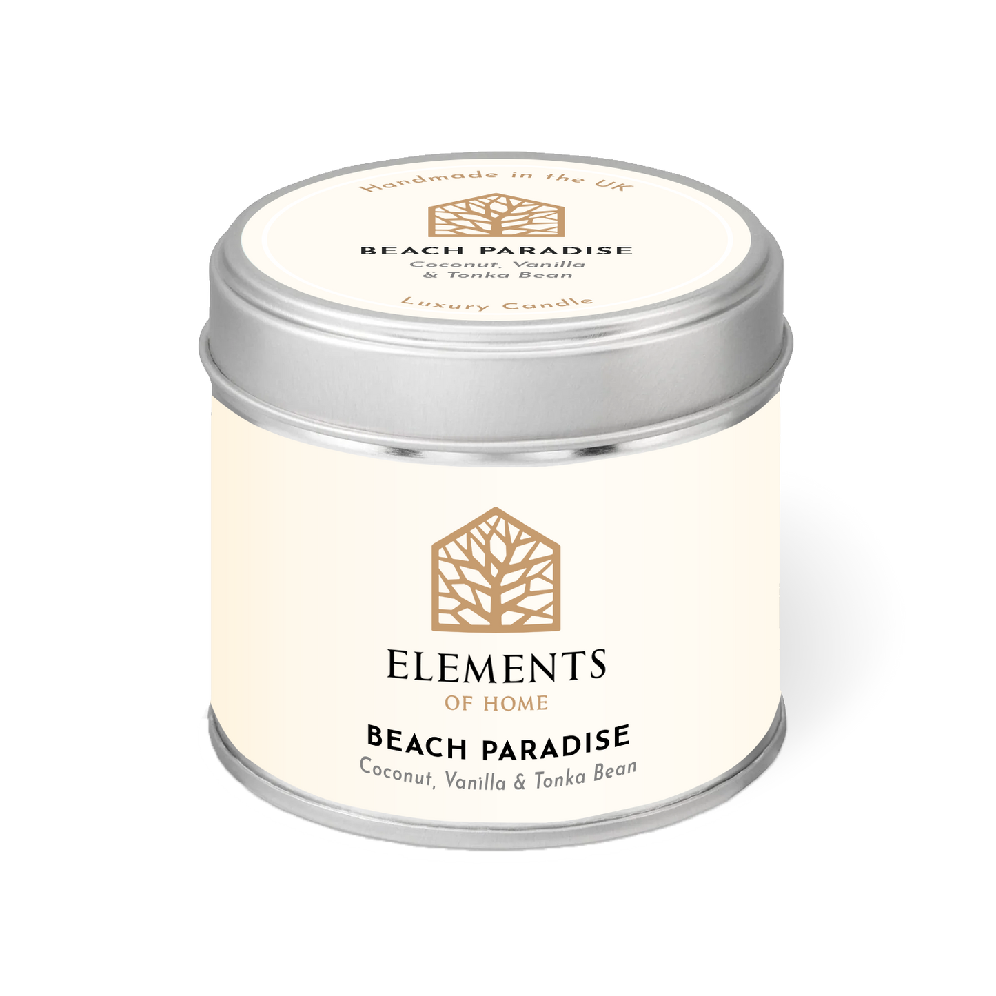 Beach Paradise Candle In A Tin