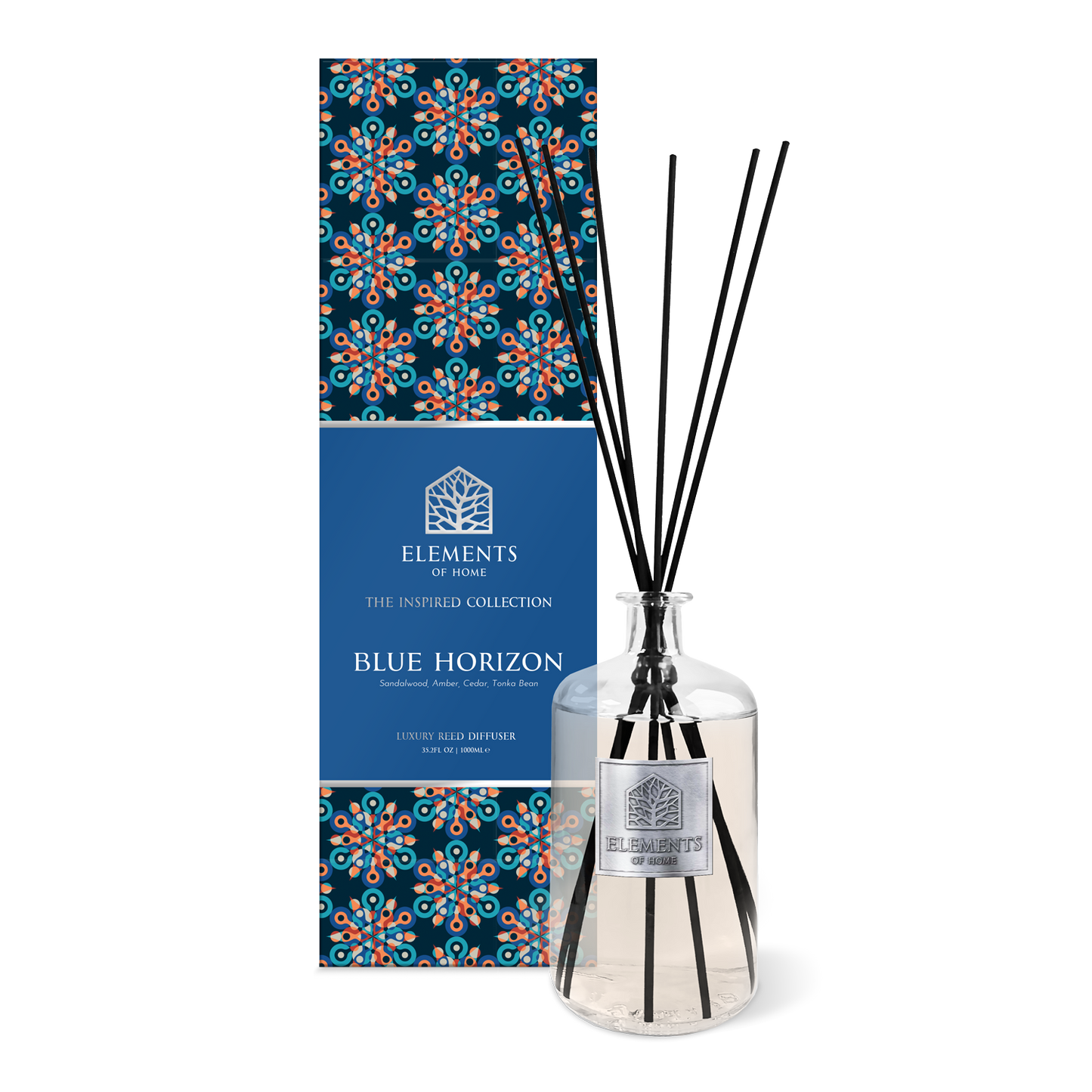 Blue Horizon 500ml Inspired Reed Diffuser