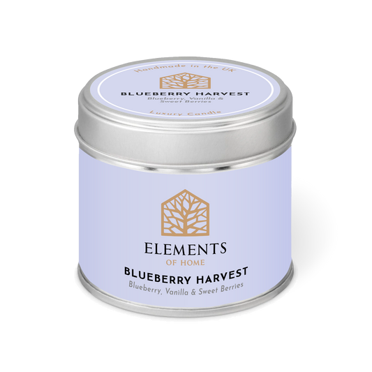 Blueberry Harvest Candle In A Tin 180g