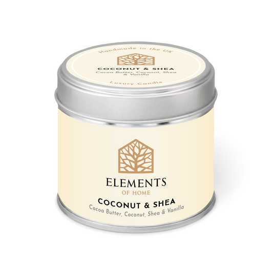 Coconut & Shea Candle In A Tin 180g