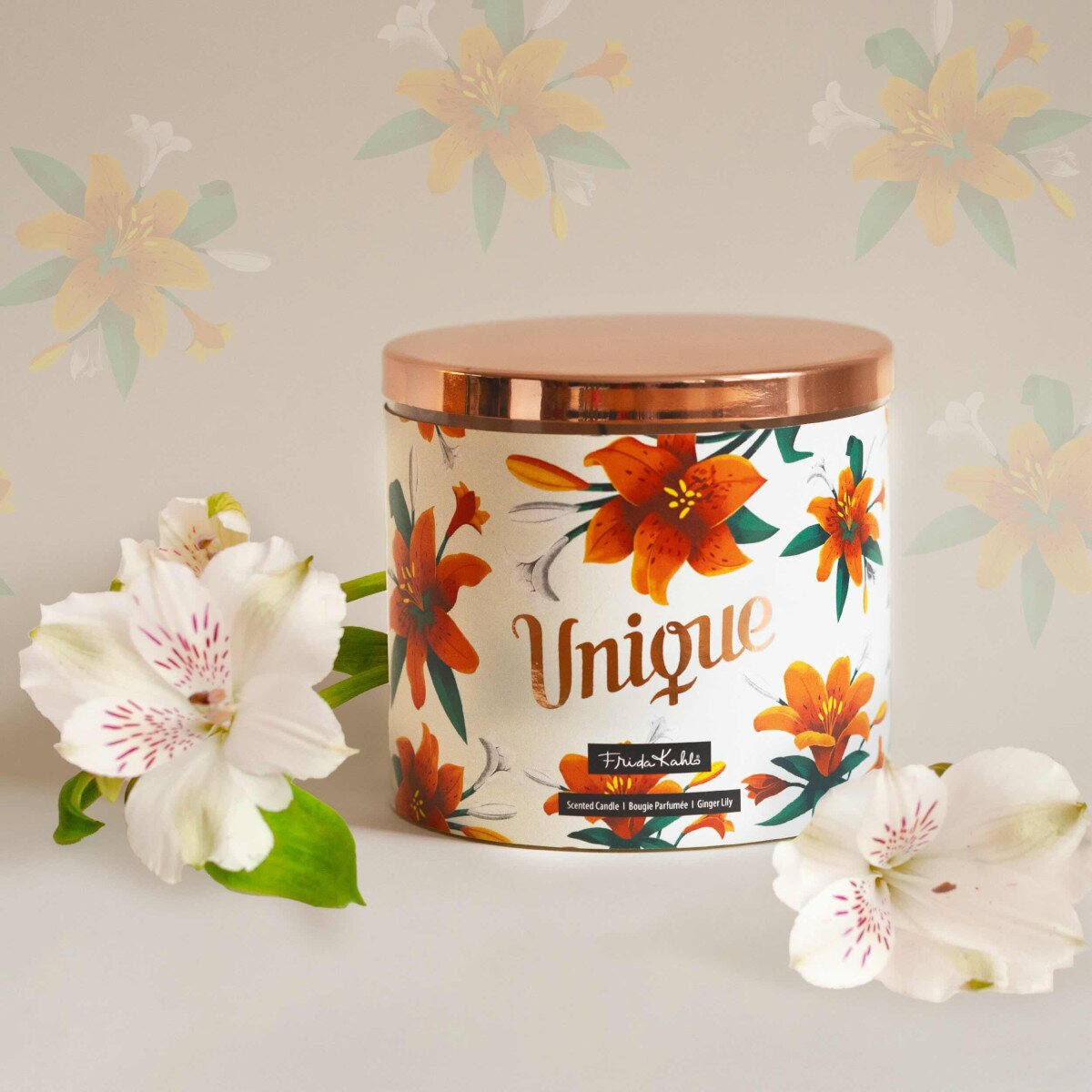 Unique - 400g Scented Candle Frida Kahlo