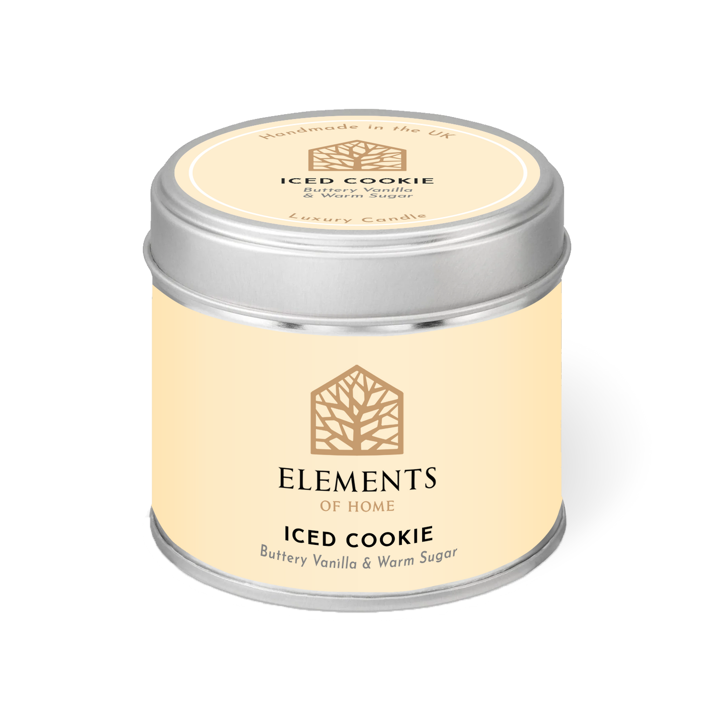 Iced Cookie Candle In A Tin 180g
