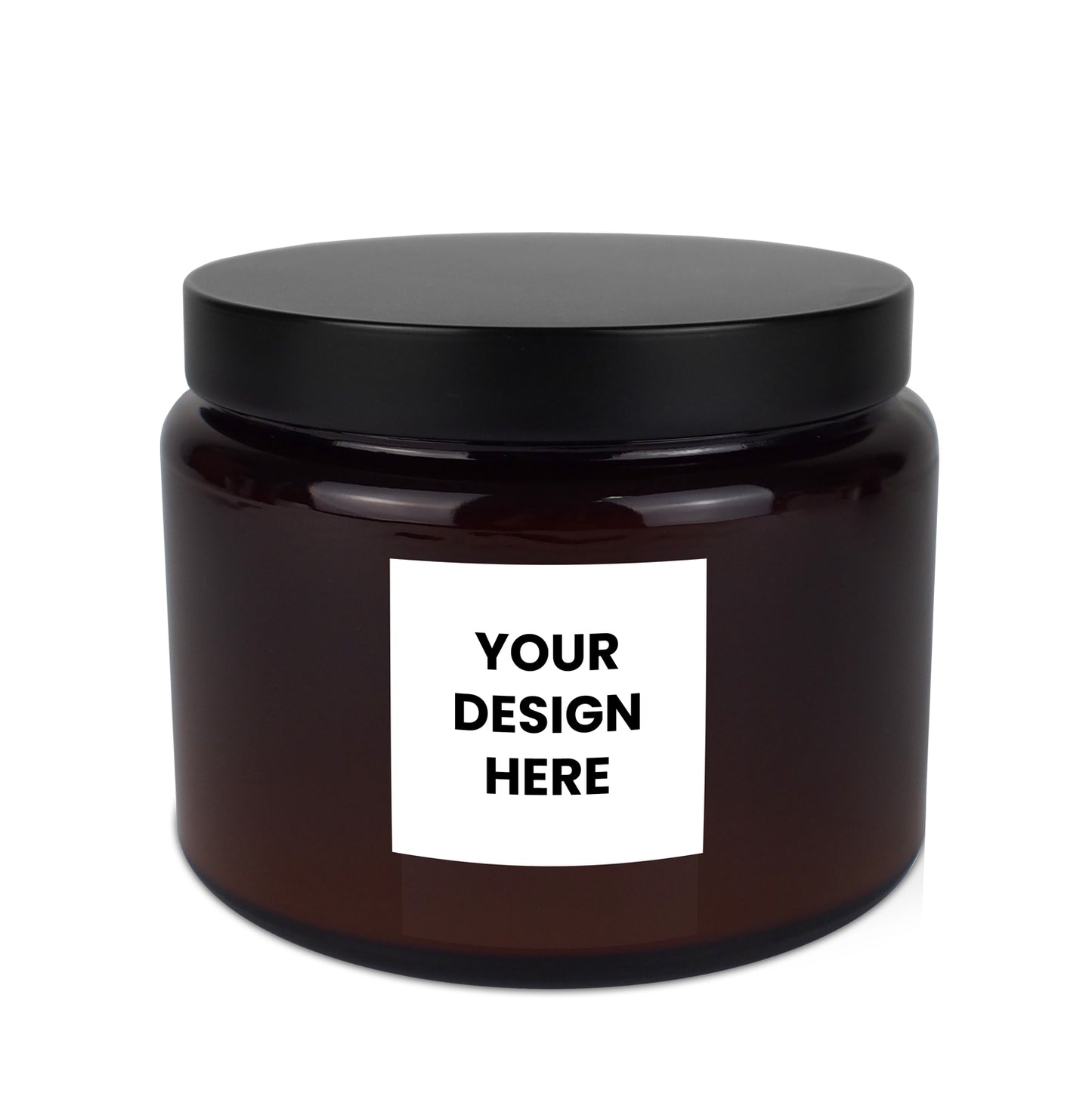 White Label Premium Glass Candle 413g