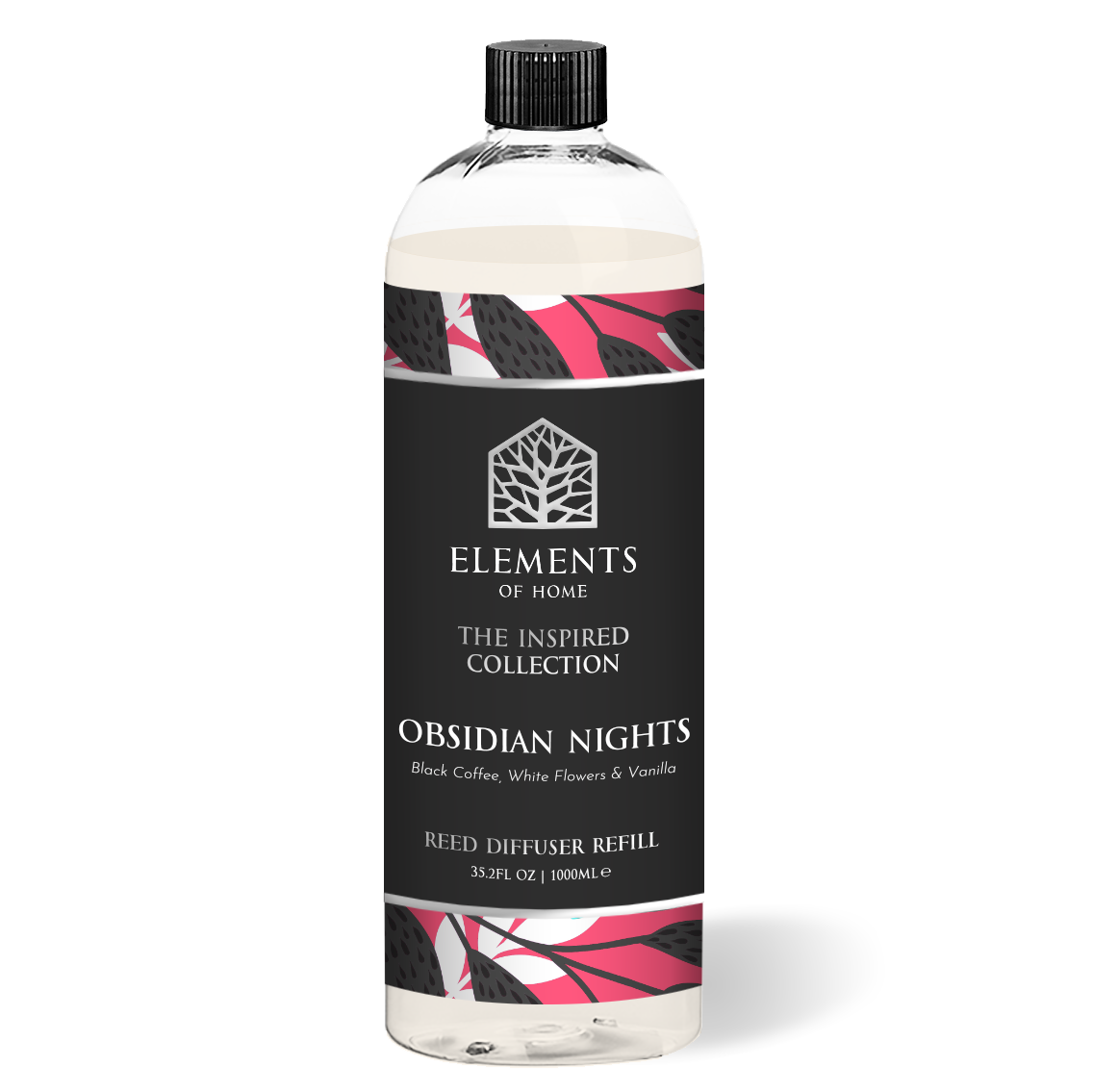 Obsidian Nights 1000ml Inspired Diffuser Refill