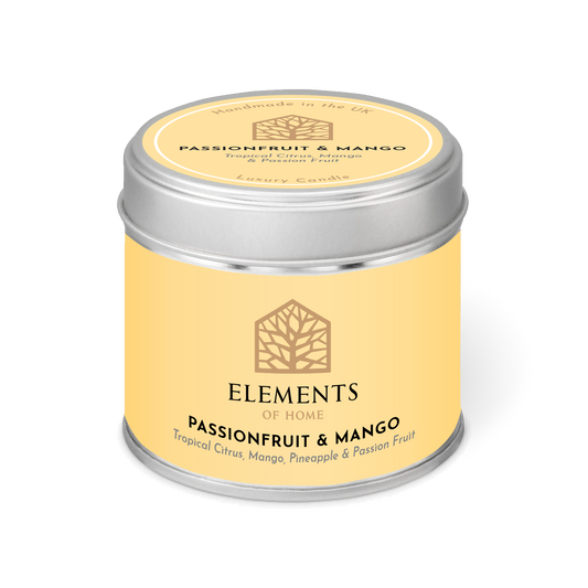 Passionfruit & Mango Candle In A Tin 180g