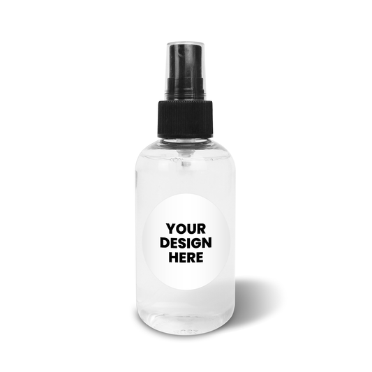 White Label Room Spray - Clear Bottle