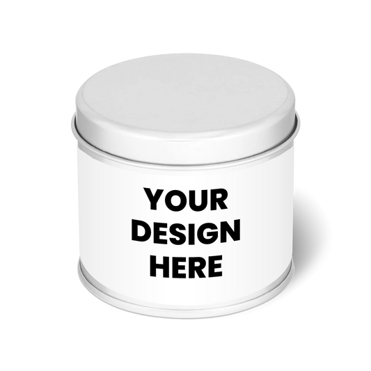 White Label Tin Candle (Small)