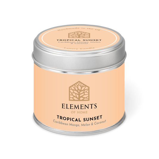 Tropical Sunset Candle In A Tin 180g
