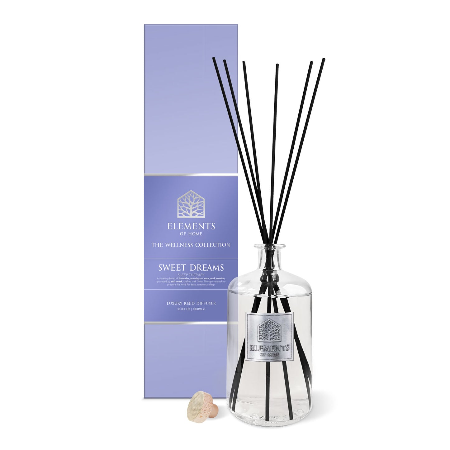 Sweet Dreams 1000ml Wellness Reed Diffuser - Sleep Therapy