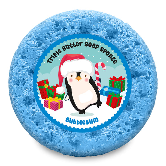 Penguin Bubblegum Soap Sponge