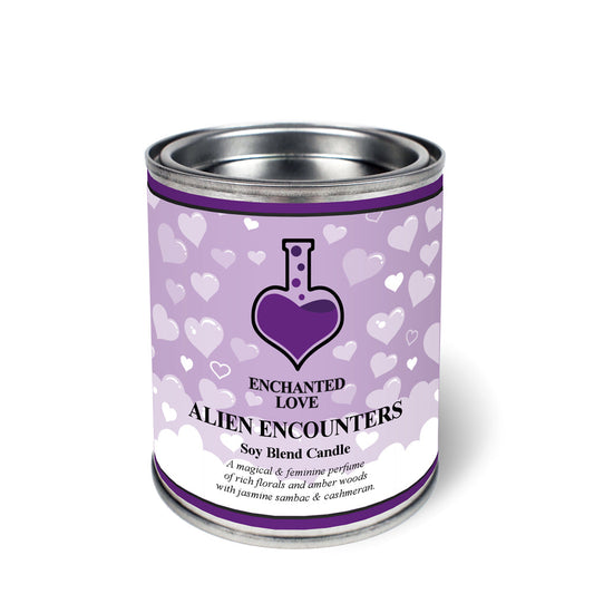 Alien Tin Candle