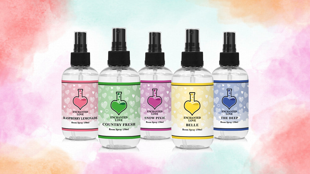 Enchanted Love Room Sprays Wholesale Home Fragrance Made in UK