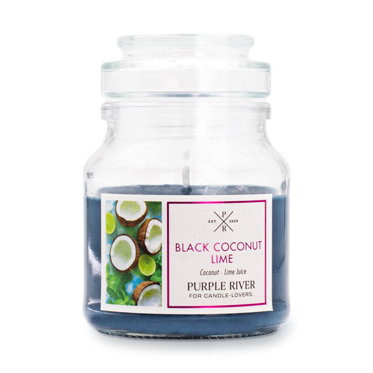 Black Coconut Lime - 113g Purple River Scented Candle