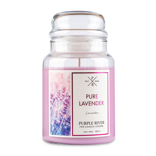 Pure Lavender - 623g Purple River Scented Candle