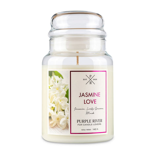 Jasmine Love - 623g Purple River Scented Candle