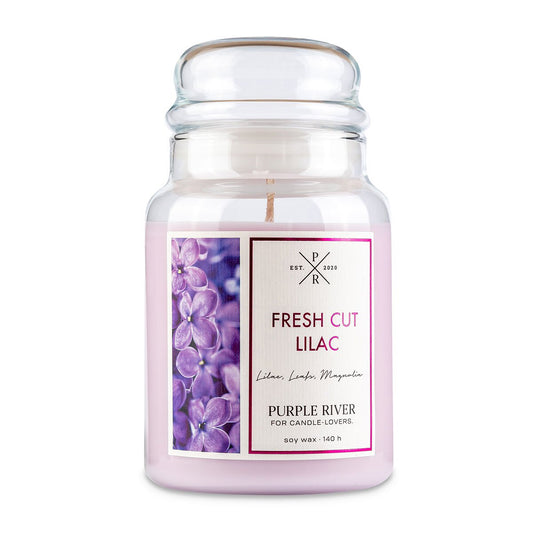 Fresh Cut Lilac - 623g Purple River Scented Candle