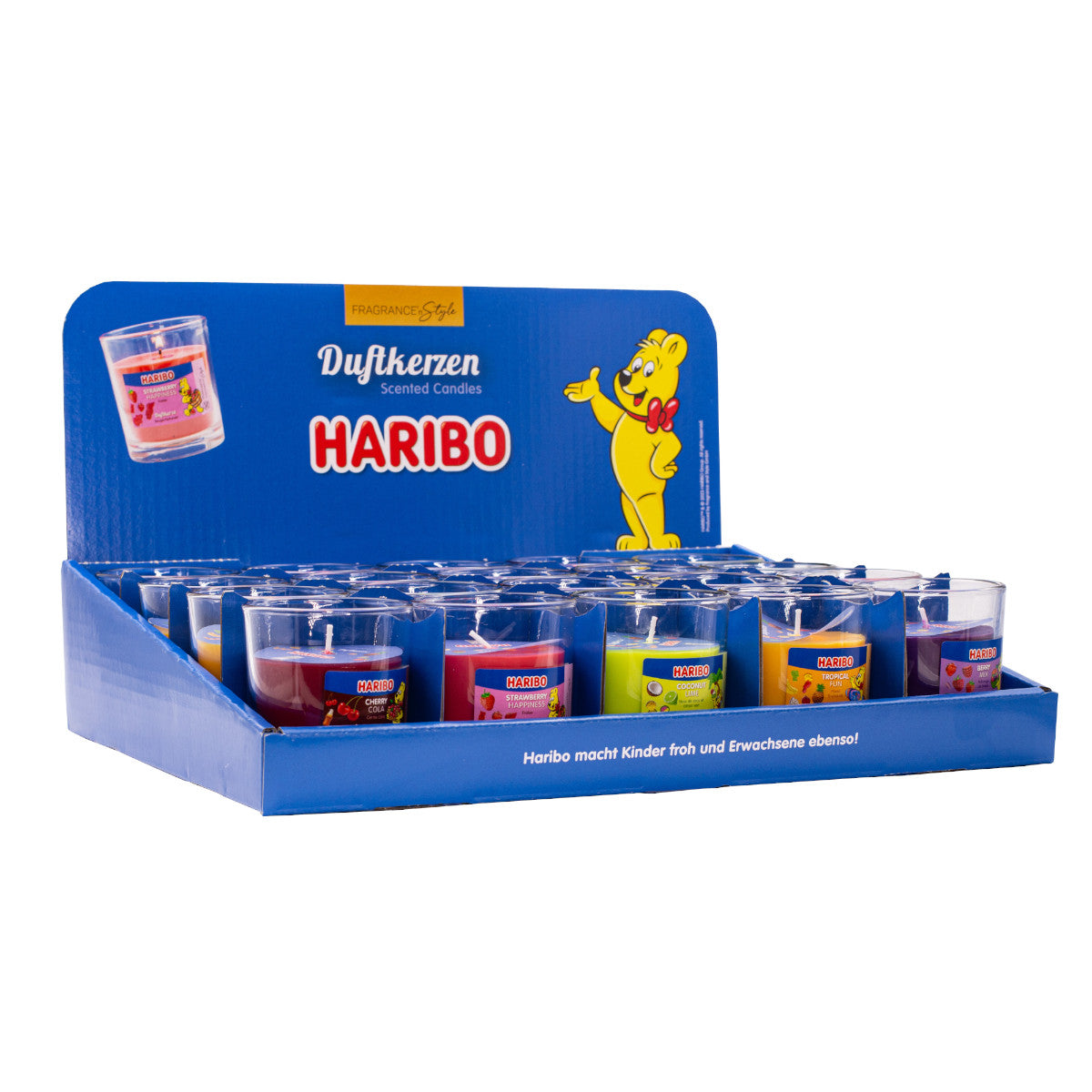 Counter Display 20 x 135g Scented Candle Haribo