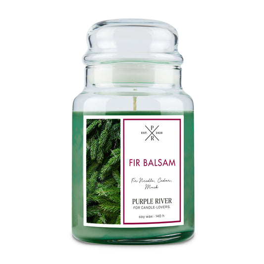 Fir Balsam - 623g Purple River Scented Candle