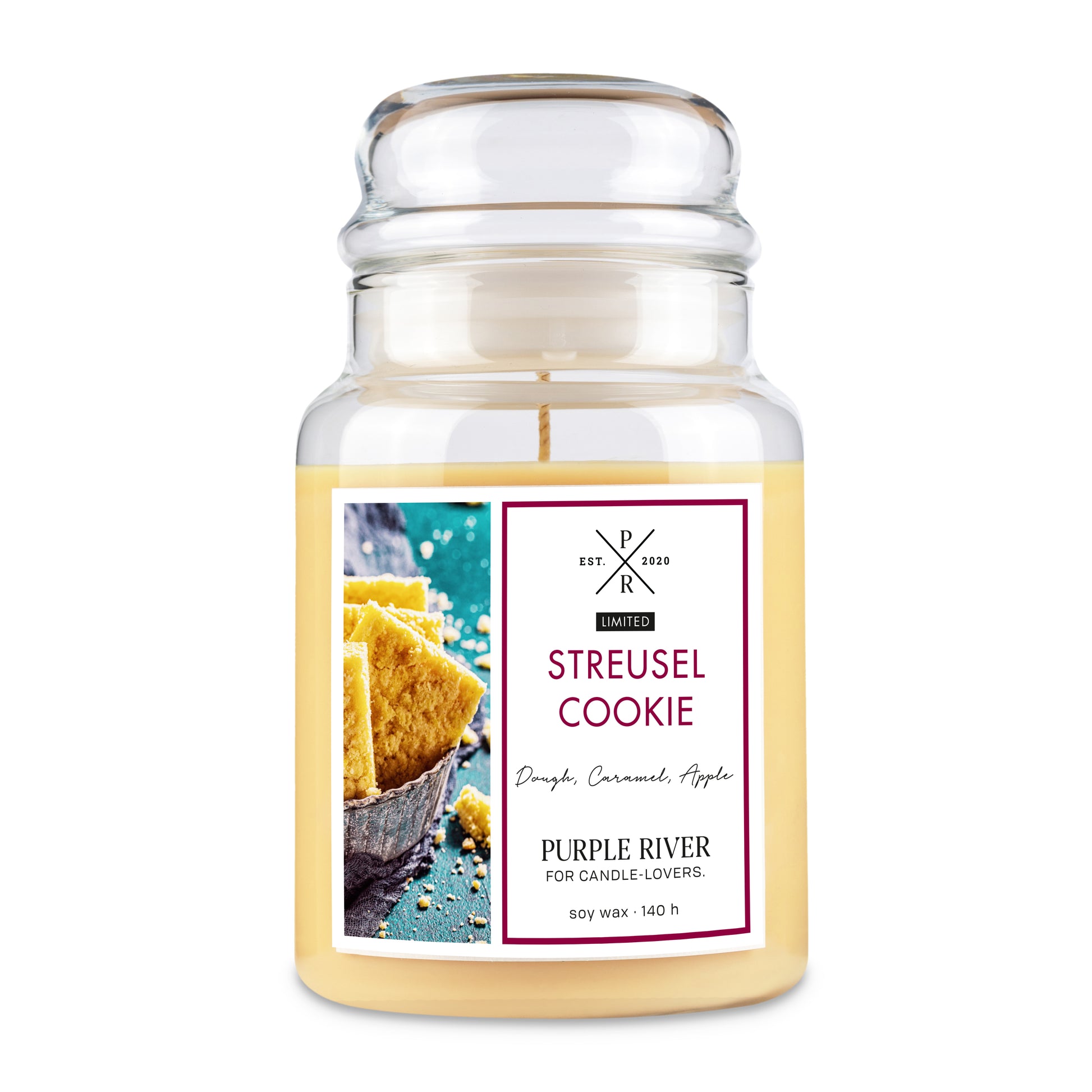 Streusel Cookie - 623g Purple River Scented Candle