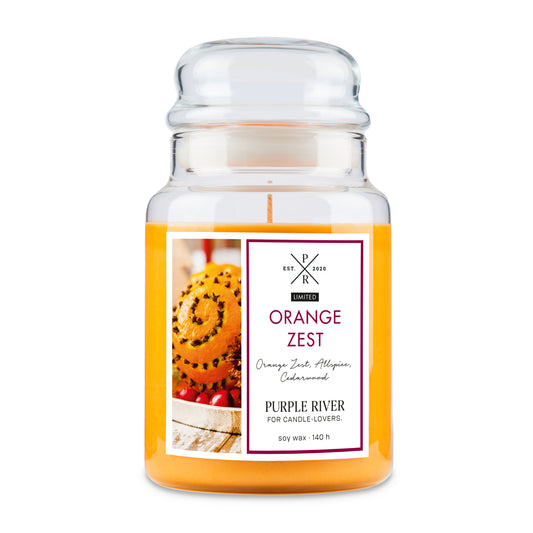 Orange Zest - 623g Purple River Scented Candle