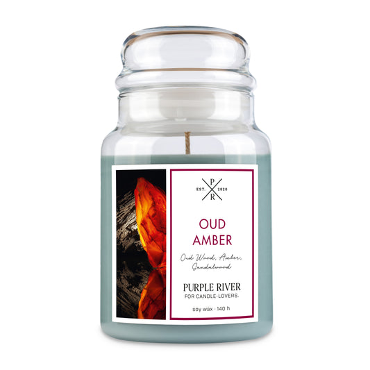 Oud & Amber - 623g Purple River Scented Candle