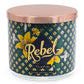 Rebel - 400g Scented Candle Frida Kahlo