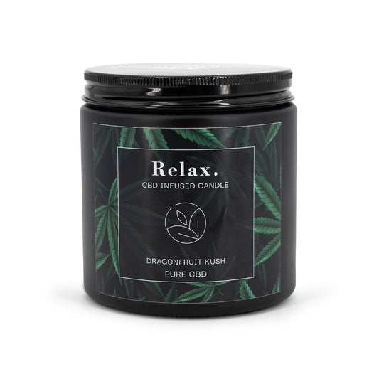 Relax - Dragon Fruit Kush 350g CBD Scented Candle