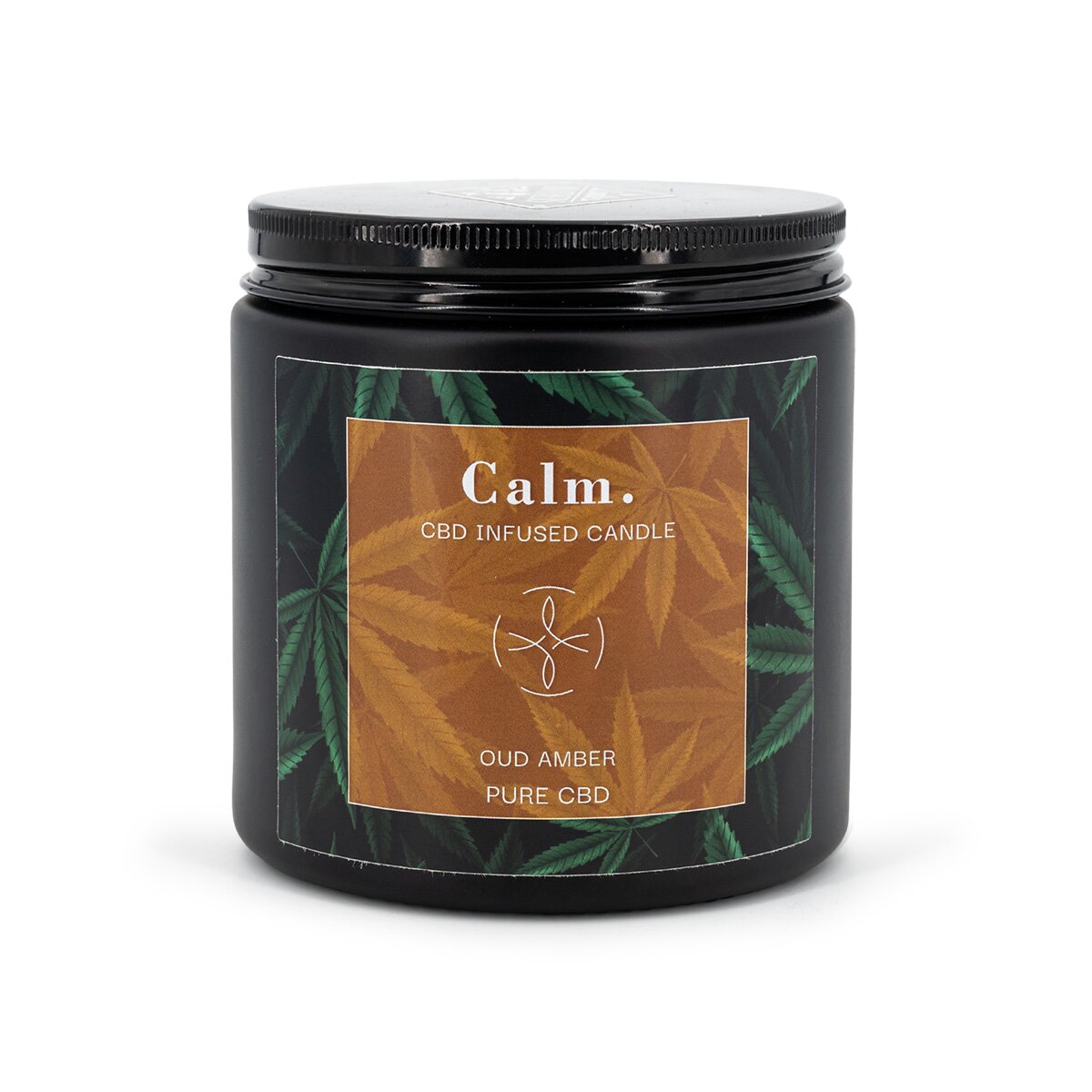 Calm - Oud Amber 350g CBD Scented Candle