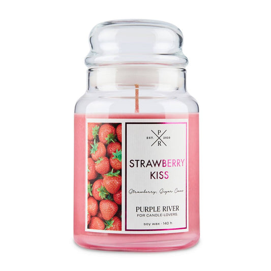 Strawberry Kiss - 623g Purple River Scented Candle