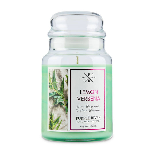 Lemon Verbena - 623g Purple River Scented Candle