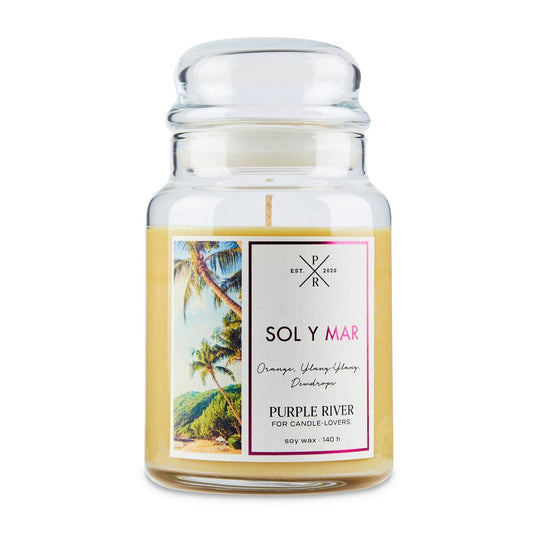 Sol y Mar - 623g Purple River Scented Candle